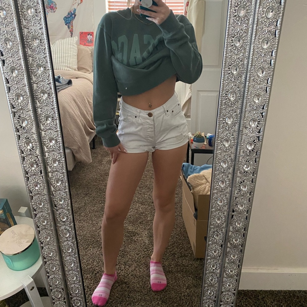 One Teaspoon High Waisted Boyfriend Short